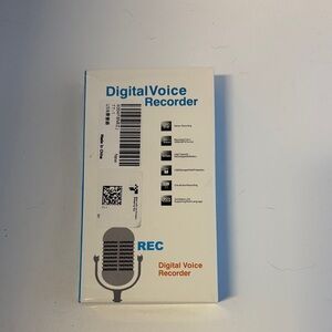 Digital Voice Recorder - black NWT